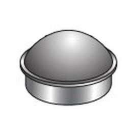 Dome Cap Ribbed 1-7/8