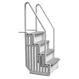 Confer Economy Warm Beige In-Pool Step for Flat Bottom Pool | 7-01-STEP ...