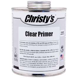 CHRISTY'S QUART POOL PRIMER CLEAR - LOW VOC RH-CPRIM-QT-12 32 OZ ...