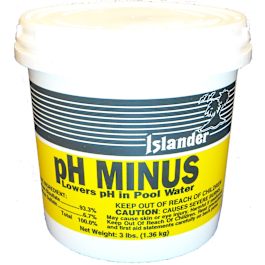 Islander pH- Dry Acid 3 lb Pail 12/Case | PH-3 | Heritage Pool Plus