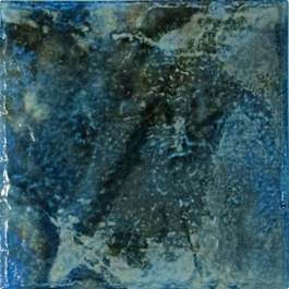 Basalt Volcanic Rock Porcelain Tile, Blue, 6