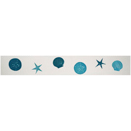 Step Markers Shells Aqua | Heritage Pool Plus