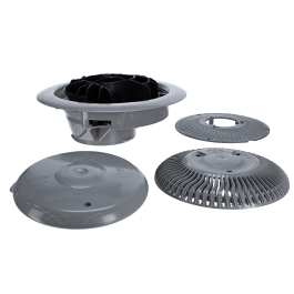 Reviews for NDS 12 in. x 12 in. Down Spout Drainage Catch