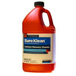 Sure Clean Prosoco Sure Klean Custom Masonry Cleaner, 1 gal, 4 Gallon / CS ...