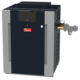 Raypak B-R336A-EN-C #50 Digital ASME Natural Gas Heater, 332.5K BTU ...