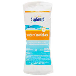 SunGuard Sunburst MultiShock Granular Shock, 1 lb Bag | Heritage Pool Plus