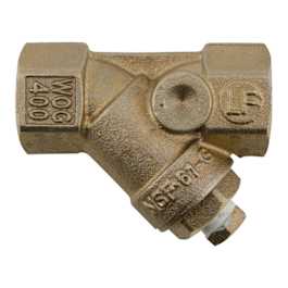 WATTS LF777SI BRONZE WYE STRAINER FIP X FIP 20 MESH SCREEN 1-1/2 ...