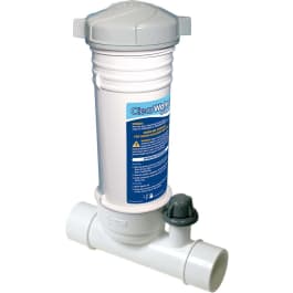 Waterway ClearWater Above Ground Inline Chlorinator, Includes Feeder ...