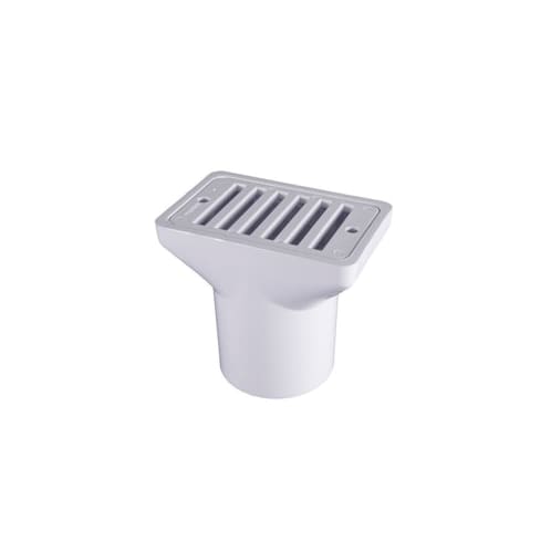 CMP Gutter Deck Drain Black Fip X Soc , 2