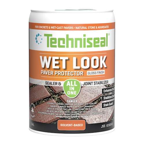 Techniseal Sealant Based Paver Sealer, JSS Look, 5 gal | 60300432 ...