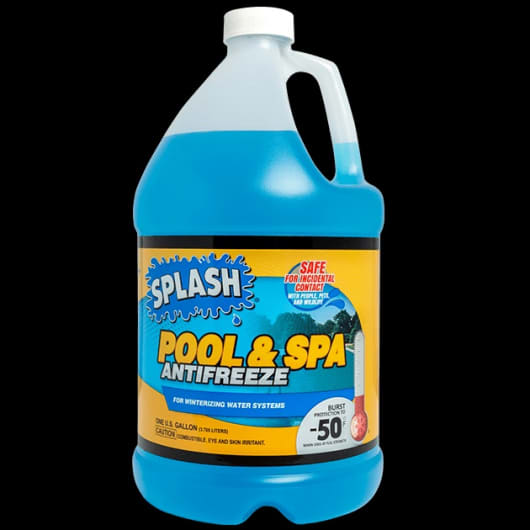 Splash Pool Antifreeze, 50F Pink, 1 gal Bottle Splan