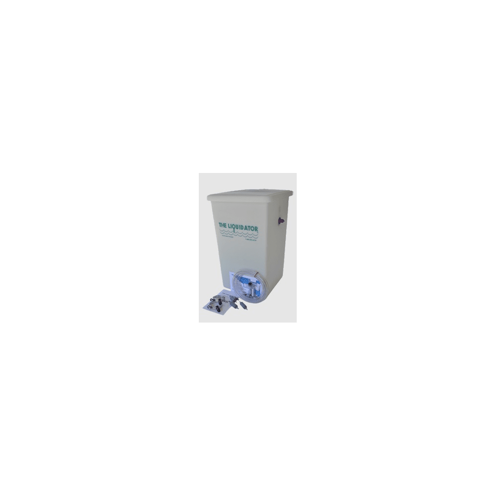 Hasa Liquidator Residential Liquid Chlorine Feeder, Holds up to 4 Gallons Sodium Hypochlorite