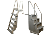 Above Ground Ladders & Steps