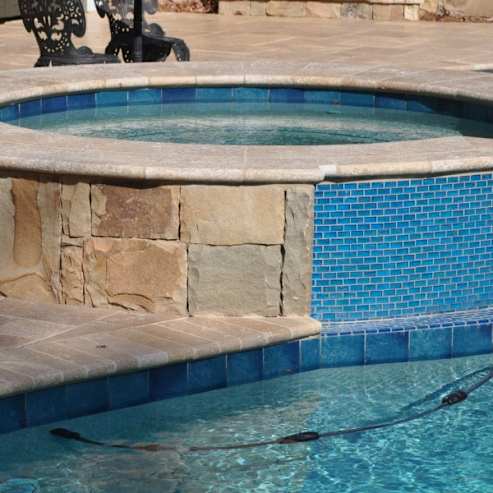 Seabreeze Porcelain Tile, Blue, 6