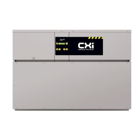 Jandy CXi ASME Natural Gas Heater, Cast Iron Header, 750K BTU, 713