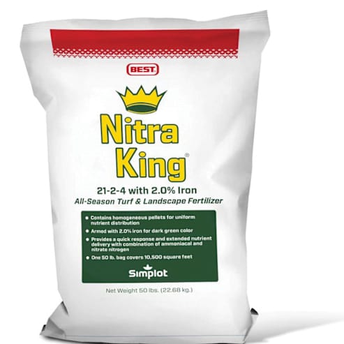Best Nitra King Fertilizer 21-2-4 Granular, 50 lb Bag | Heritage Plus