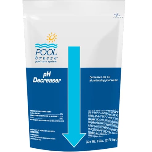 Pool Breeze pH Decreaser Granular, 6 lb Bag | Heritage Pool Plus