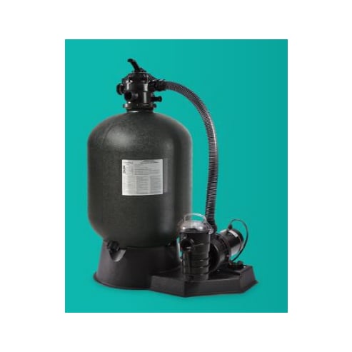 Sta-Rite Cristal-Flo II Top-Mount Sand Filters, Black, 2.6 sq. ft