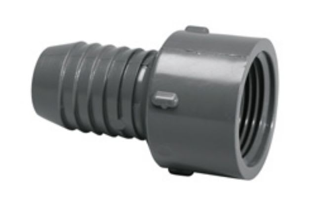Lasco Adapter, Insert x FPT Gray PVC