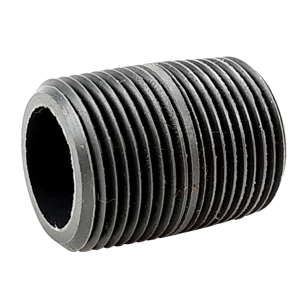 Sch. 80 Plastic Pipe Nipple 1/2in x Close MPT x MPT PPN-50-C