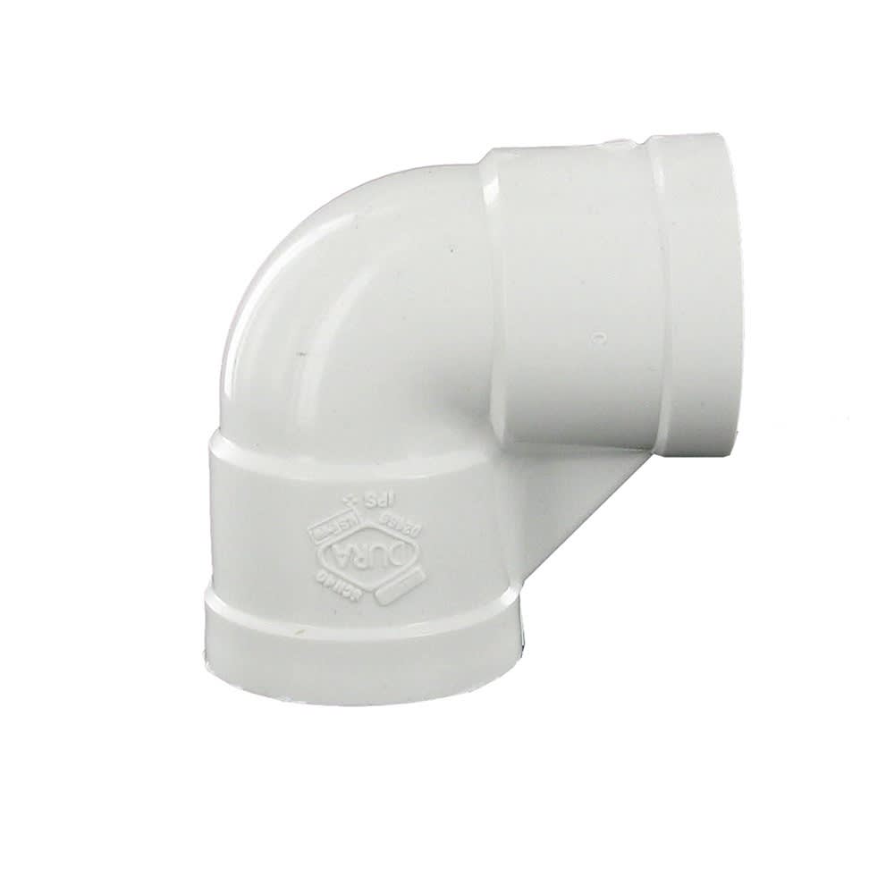 Elbow, 1" FPT White PVC Schedule 40 90 Degree | 408-010 - product image