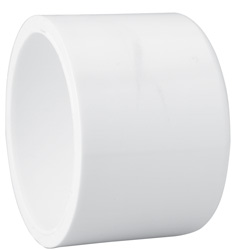 Cap, Slip White PVC Schedule 40