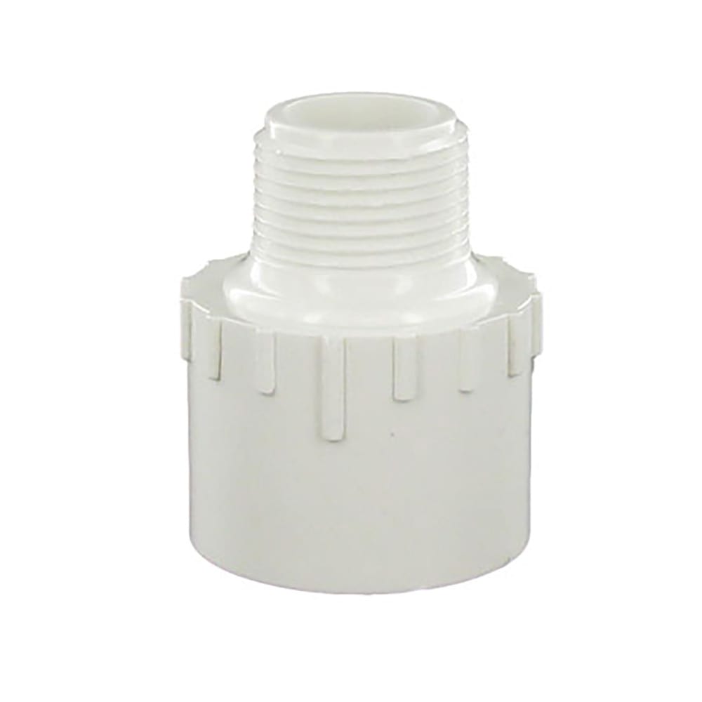 3/4in x 1in Adapter PVC Sch. 40 MPT x Slip  436-102