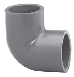 1-1/2in 90 Elbow PVC Sch. 80 Slip  806-015