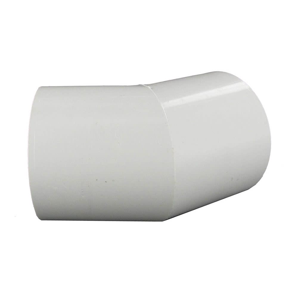 Elbow, 2" Slip White PVC Schedule 40 45 Degree | 417-020BC