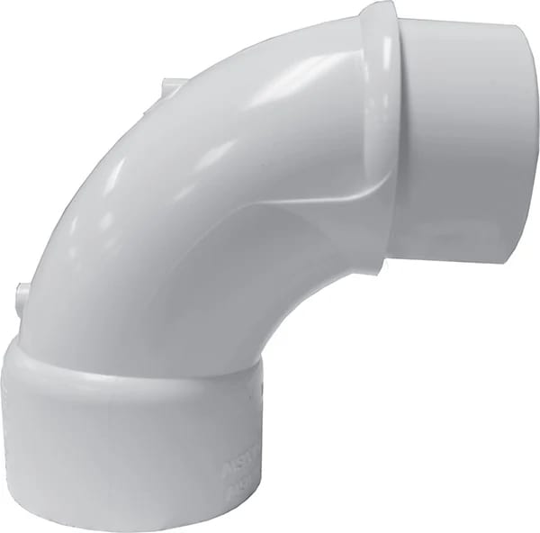 1-1/2in 90 Street Elbow PVC Sch. 40 Slip x Spigot  409-015S