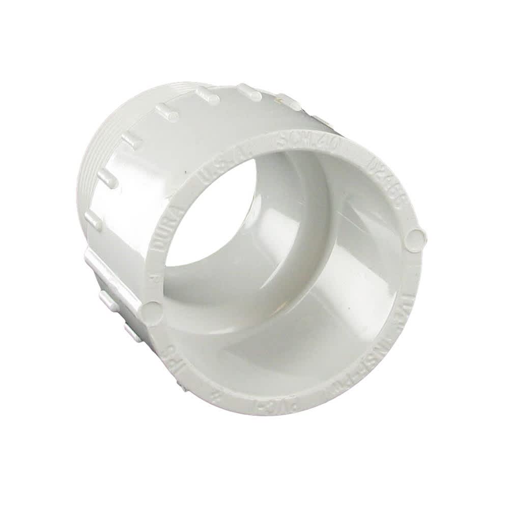 Adapter, MPT x Slip White PVC Schedule 40 - product image