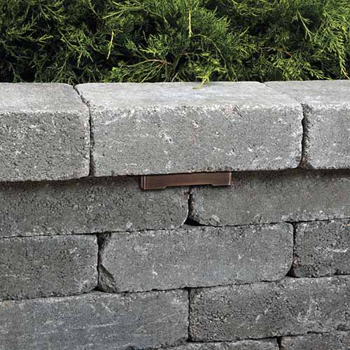 2.5 W Wedge T3.5 2700K LED Standard Black Aluminum Landscape 4260 Series Step Light  