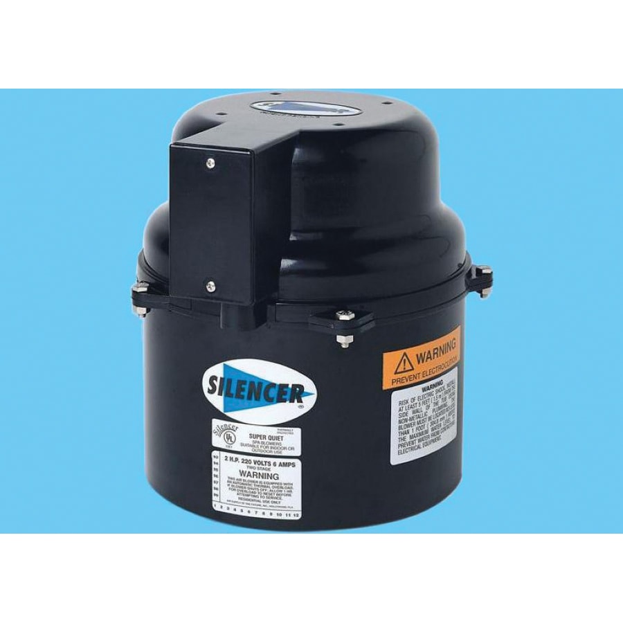 Air Supply Silencer Quiet Air Blower 1HP 240V  