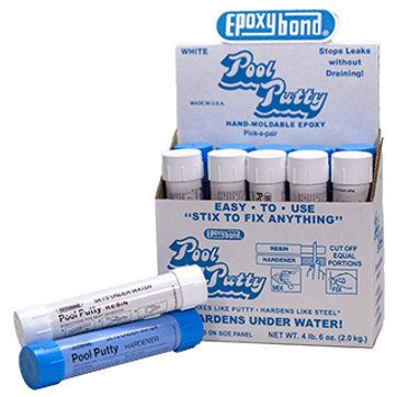Atlas Pool Putty Sleeved Set 14 oz, Black - product image