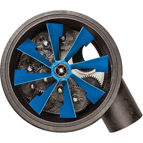 Blue Square In-Floor Water Valves In-Floor 2in 6-Port Q360 Water Valve   