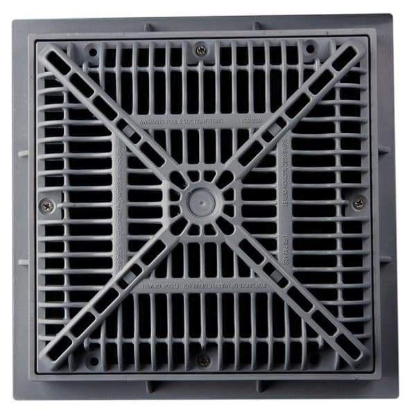 CMP 12" x 12" Frame/Grate, Pool Drain; - product image
