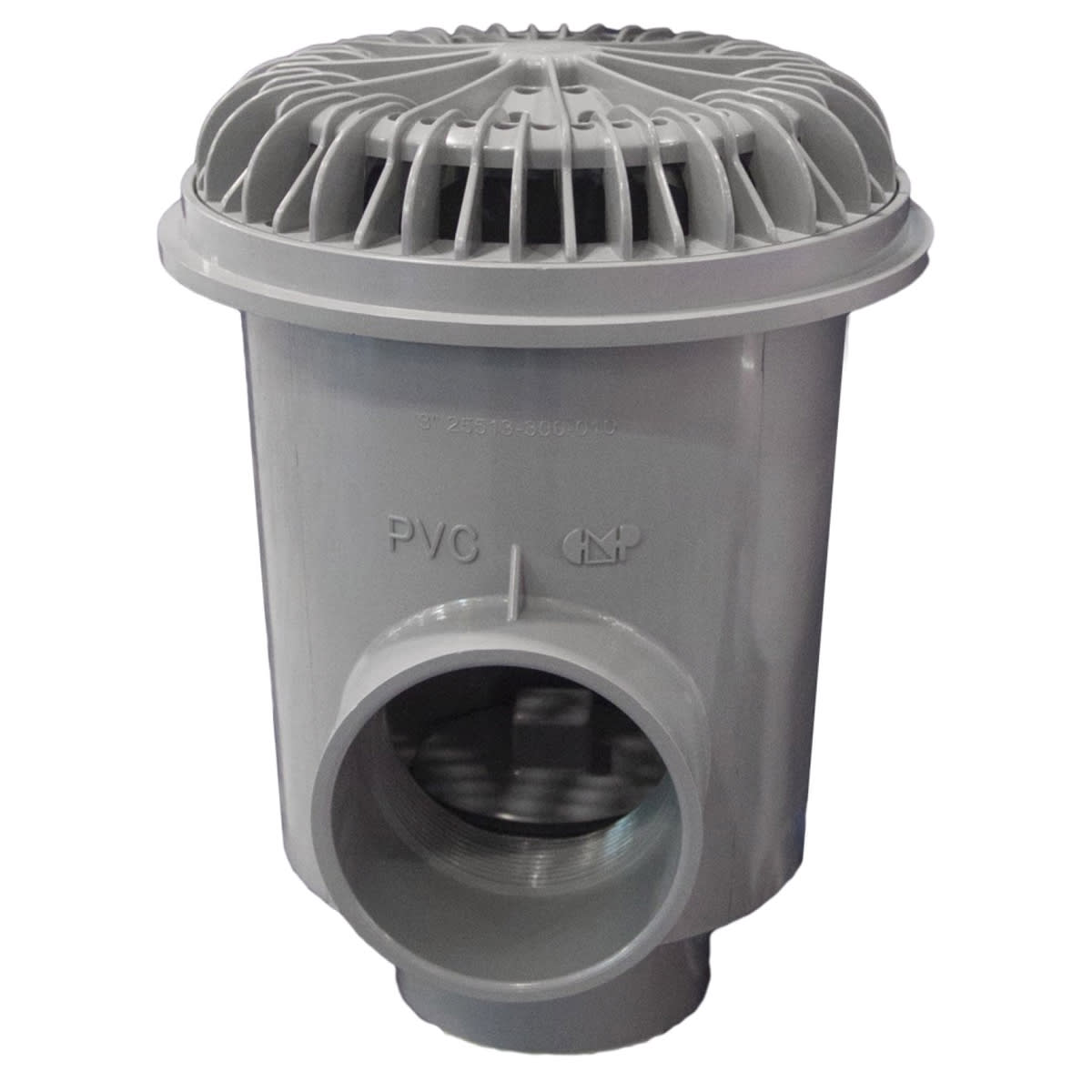 CMP 3in Nova Main Drain Outlet, Gray  