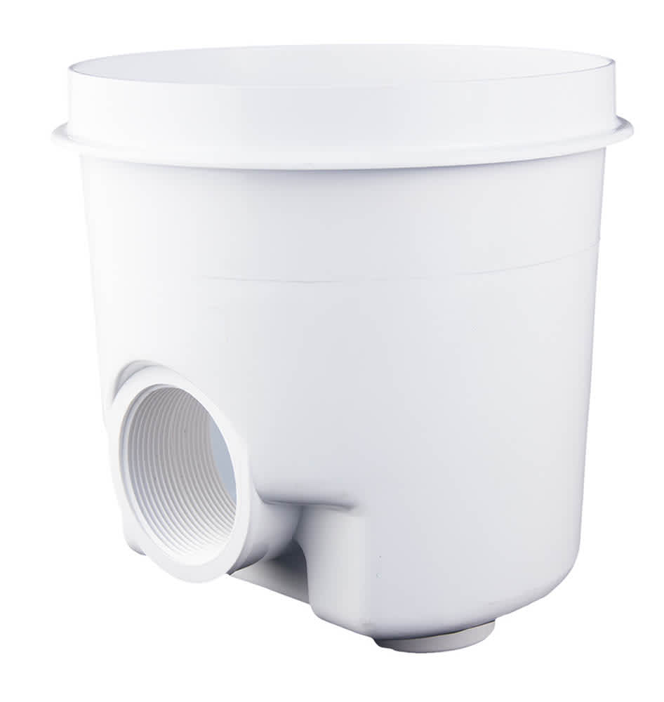CMP Gunite Main Drain Sump Side and Bottom Port 2" FIPx 1.5in FIP Gray - product image