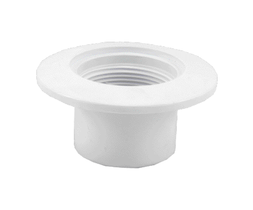 CMP 2In Insider Wall Return Fitting 1.5In FIP X 2In Black image 2