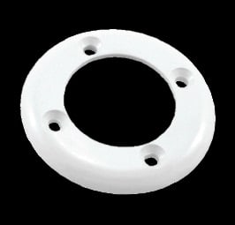 CMP Vinyl Pool Return Faceplate; White  
