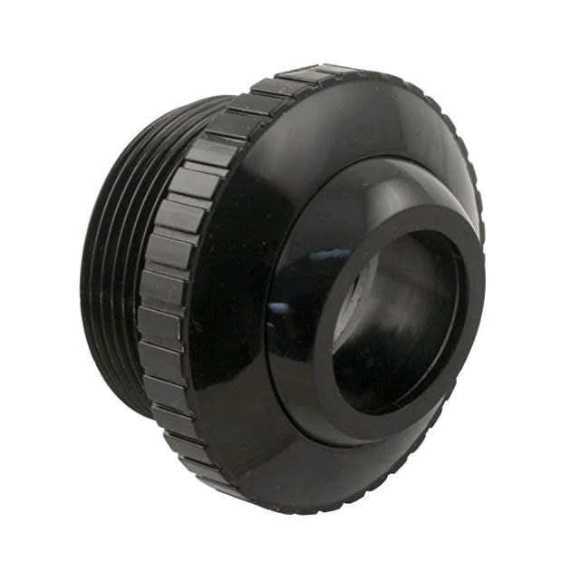 CMP 1-1/2in MIP Directional Flow outlet Fitting, 1in Eyeball, Black  