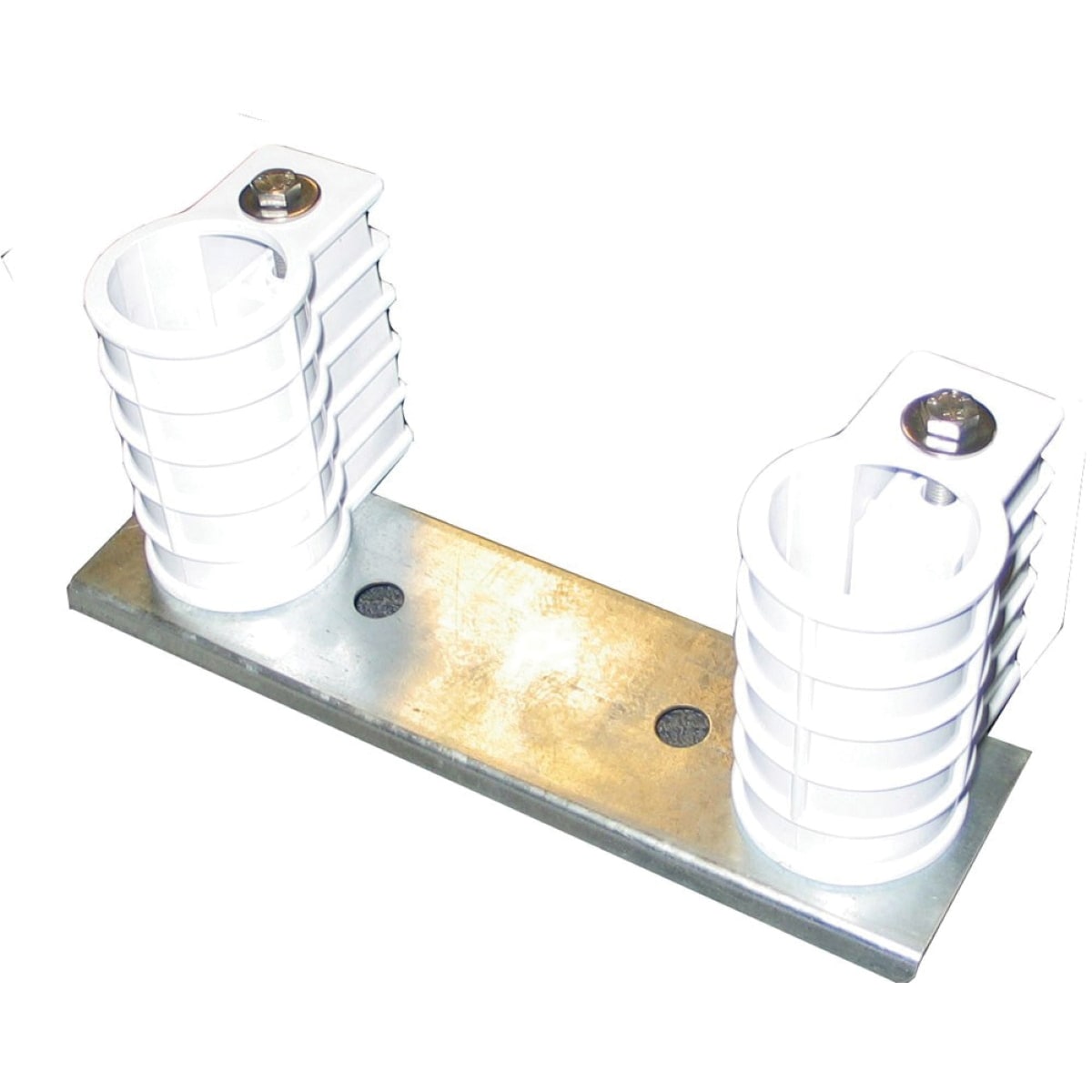 CMP 20" O.C. Plastic Ladder Anchor Plate Kit with 4" Anchors image 2
