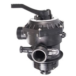 CMP 1.5in FPT Multi-Port Valve, Black  