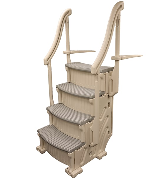 Confer Curve Base Beige In-Pool 4 Step for ABG Pool image 4