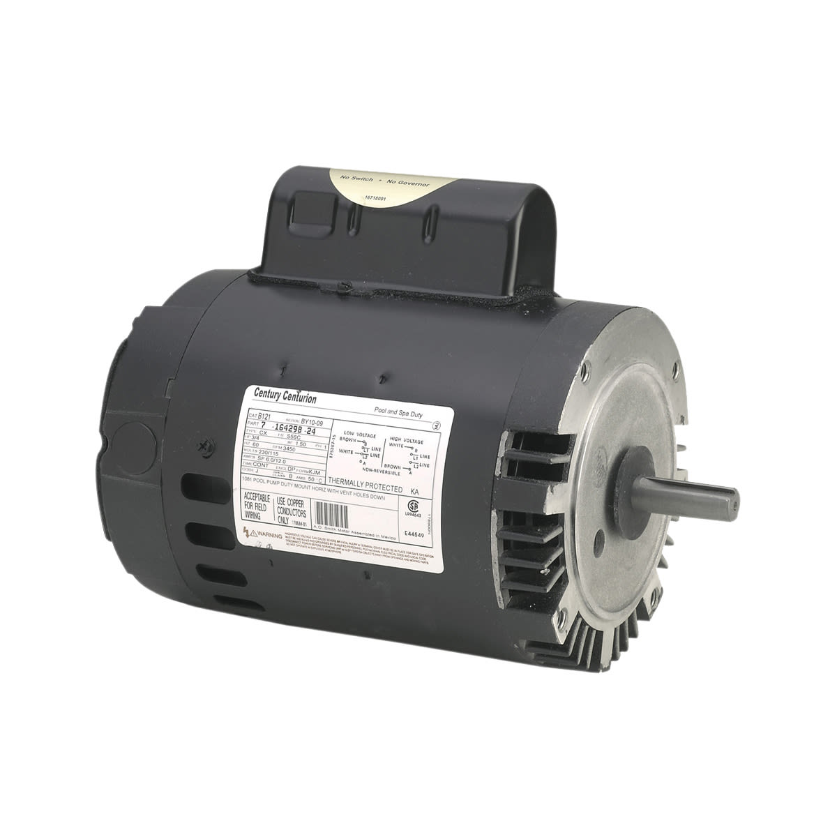Century 1Hp 56J Threaded Motor - image 4