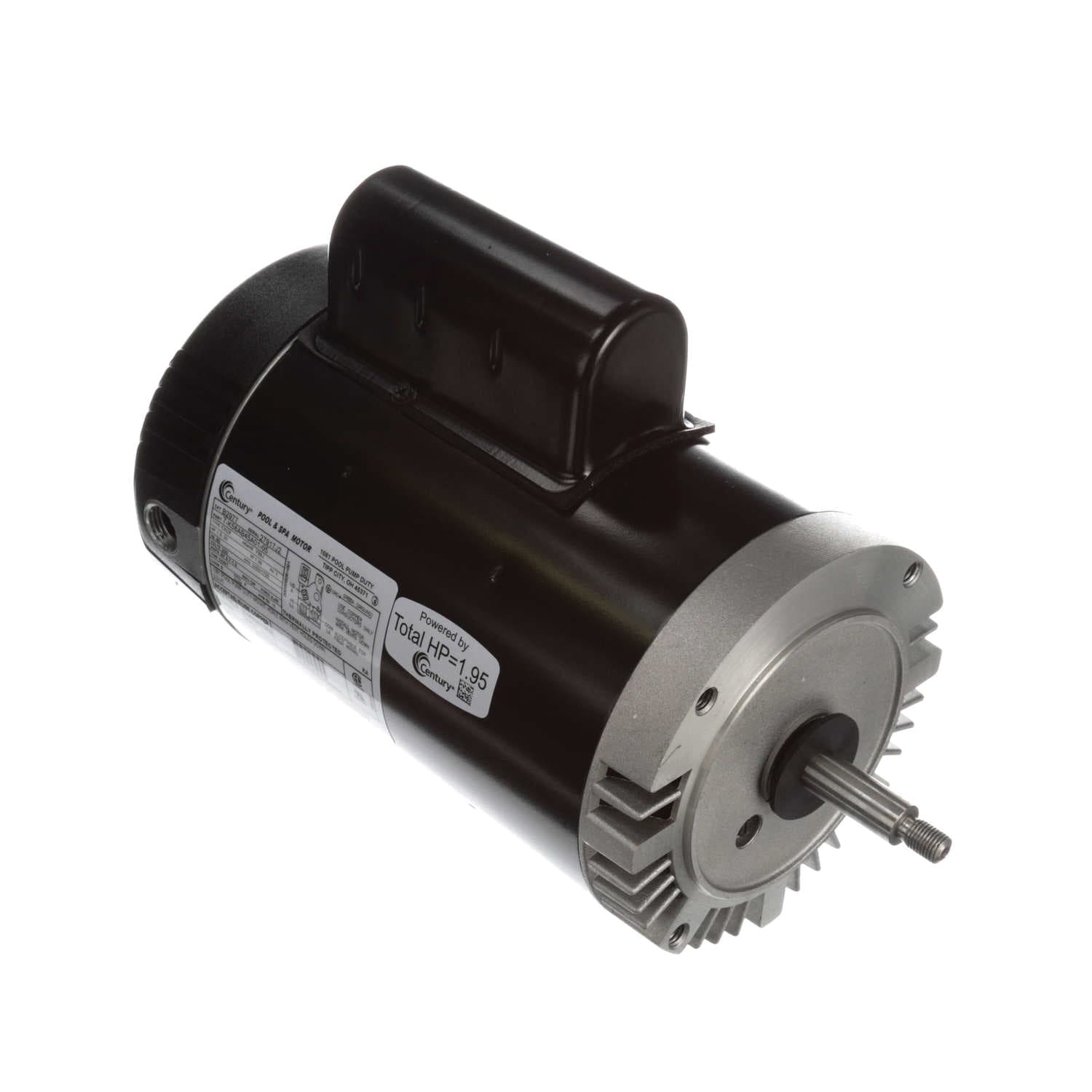 Century 1.5Hp 56J 2Speed Motor 230V image 2