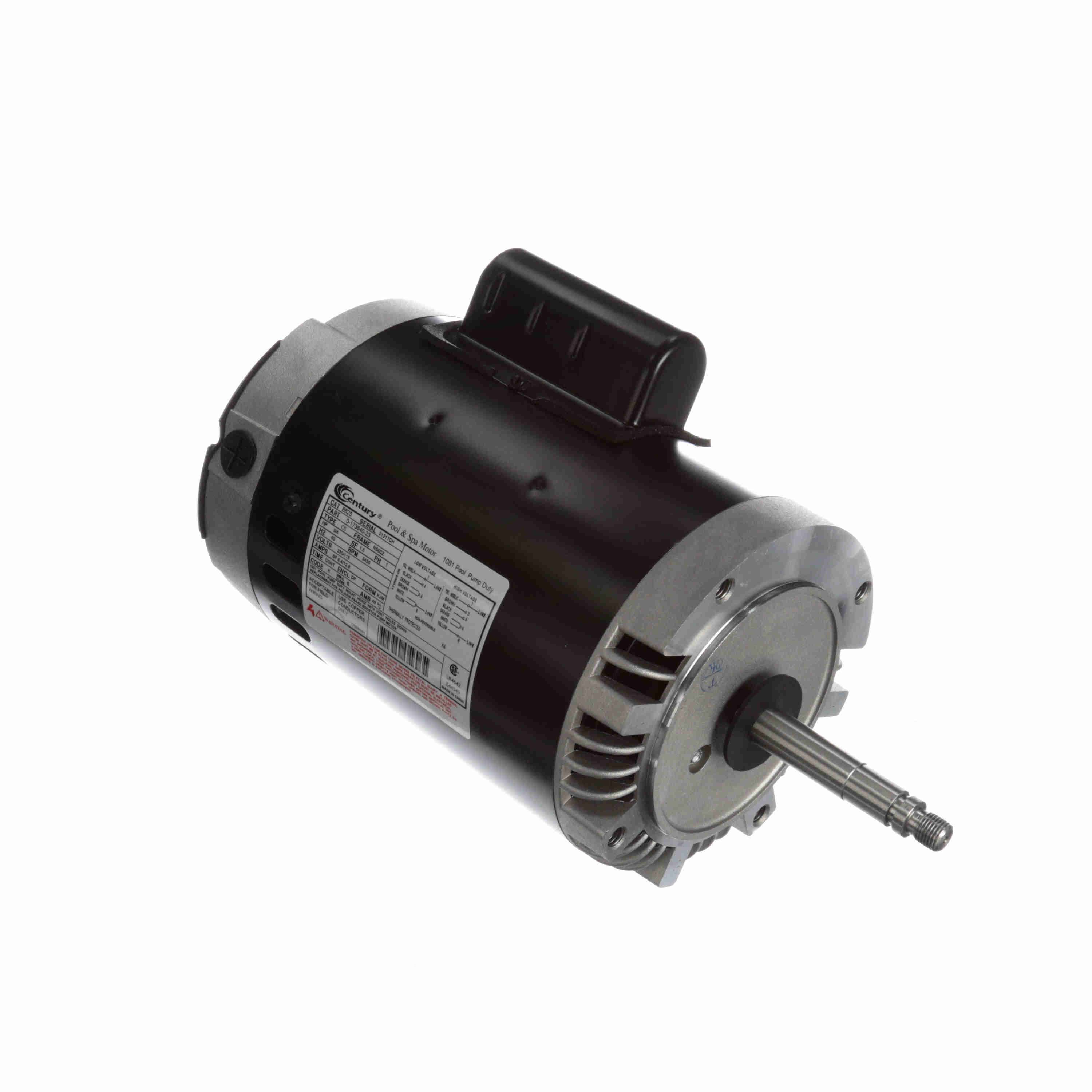 Century Centurion 3/4 hp Single-Phase 115/230V N56CZ Booster Pump Motor | B625 image 3