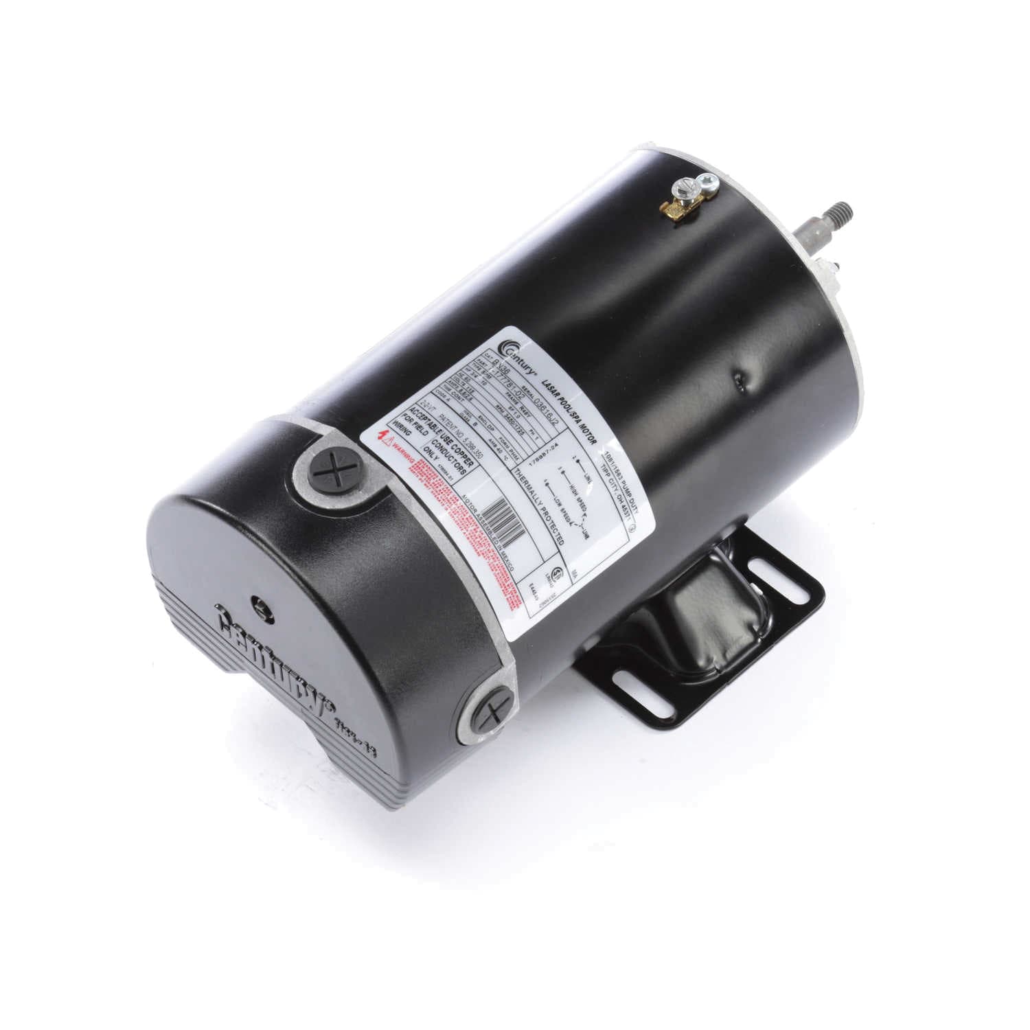 Century Pool Pump Motor 3/4HP 2-Speed 115V 48Y Frame | BN36 image 3
