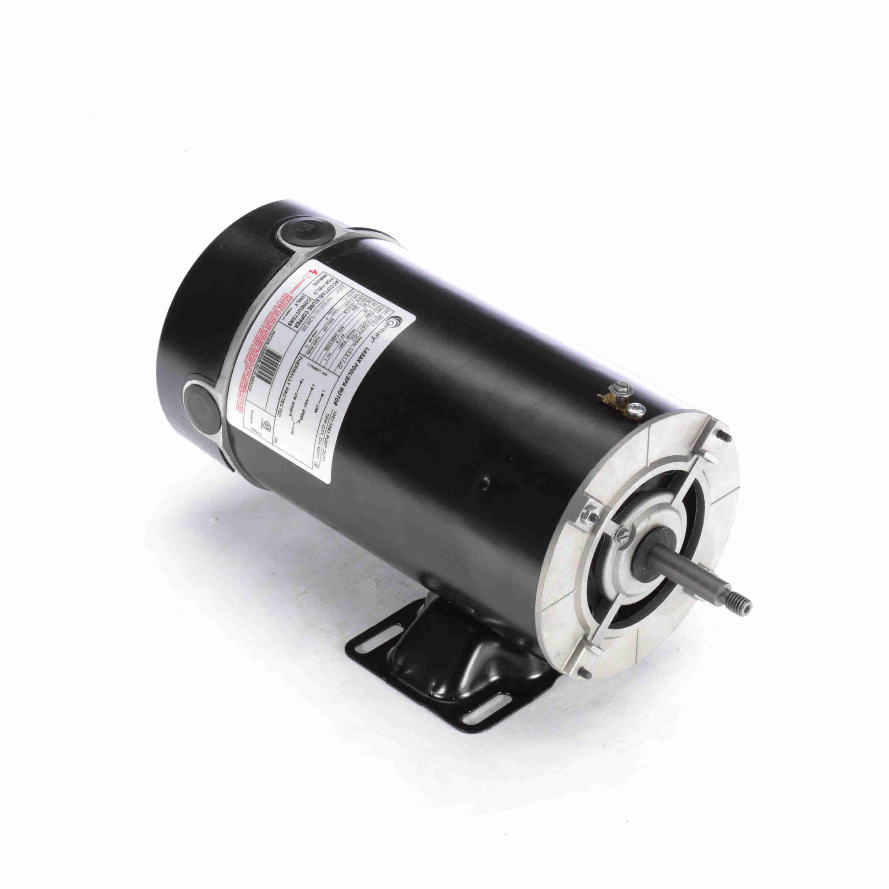 Century Flex 48 Pool Pump Motor 2/.25 hp Single-Phase 230V X48Y Thru-Bolt | BN51