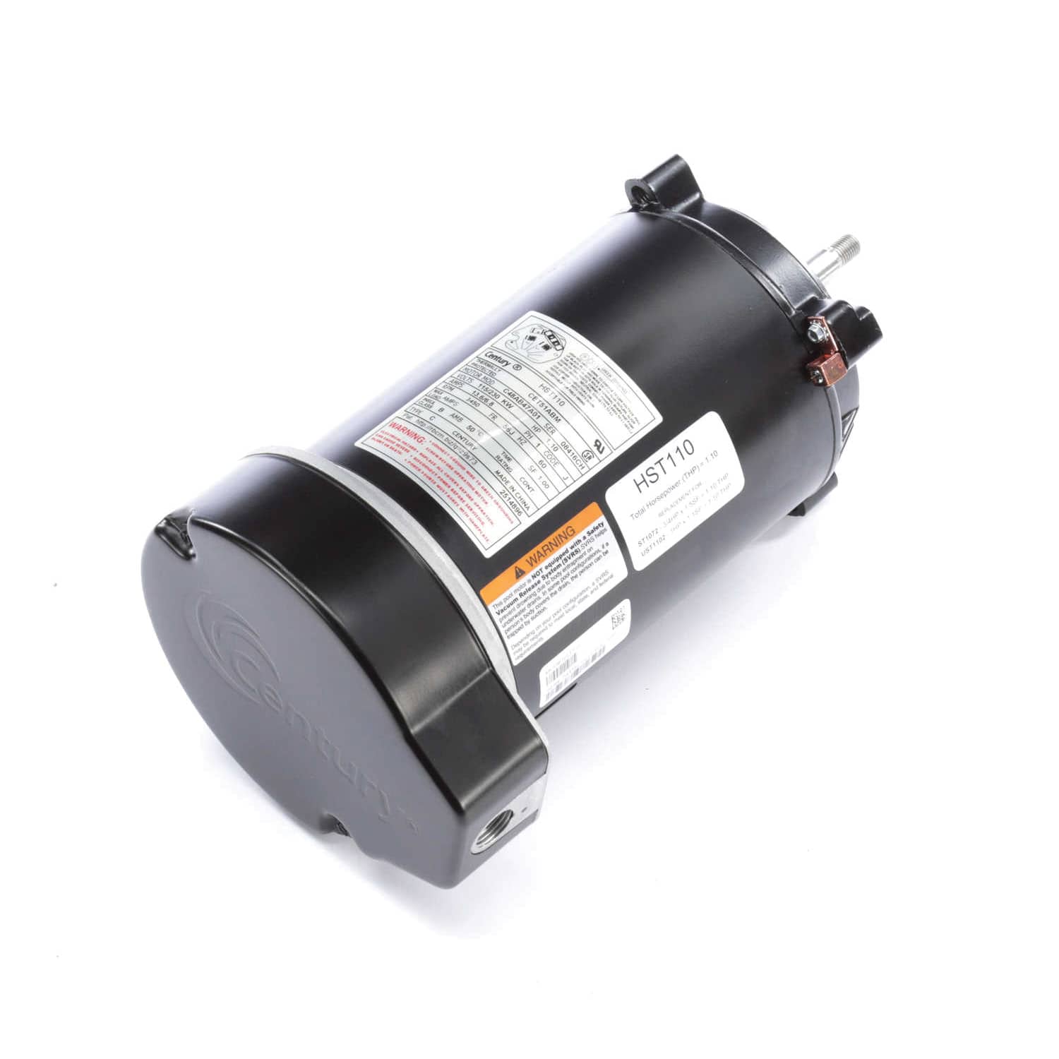 Century Centurion Pro Pump Motor 1.1 hp Single-Phase 115/230V 56J Round | HST110 image 3
